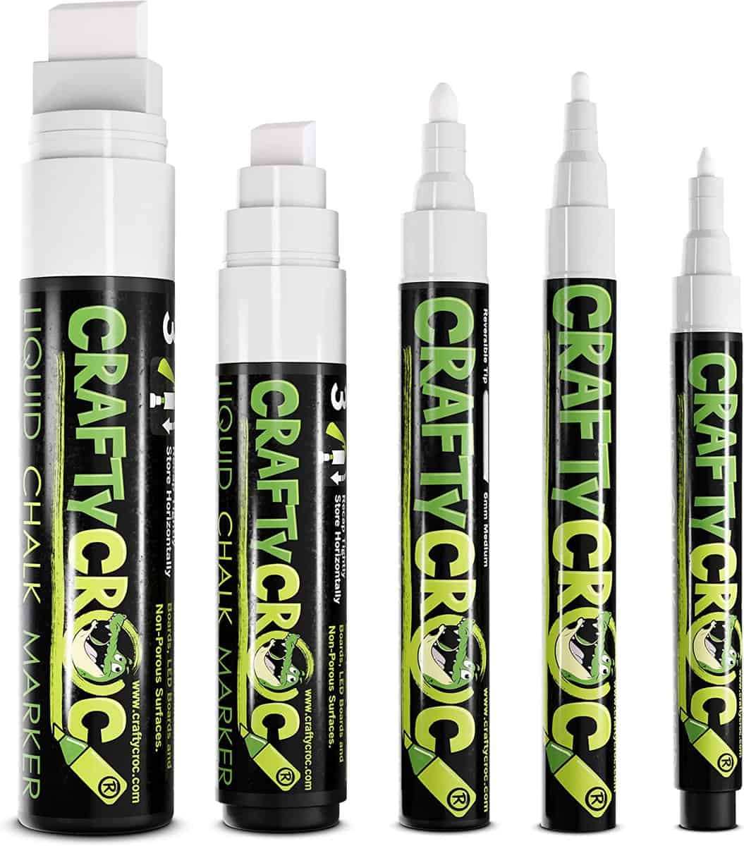 American Crafts Markers, Chalk - 5 markers